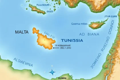 Malta na mapie: Położenie, współrzędne i geografia